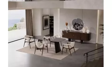 Delta Koyu Meşe - Gümüş Yemek Odası