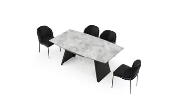 Beliz Dikdörtgen Kademeli Açılır Masa