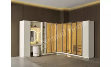 Marsel Köşe Dolaplı Yatak Odası