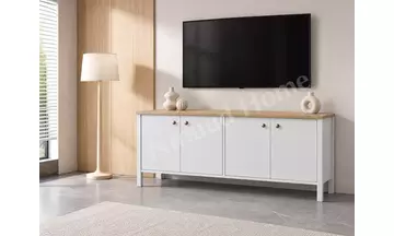 Mona 140 Cm Televizyon Ünitesi Komple Beyaz