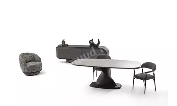 Armoni Seramik Masa & Sandalye Takımı
