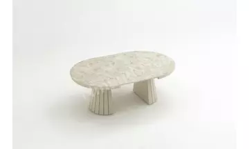 Milano Yuvarlak Kademeli Açılır Masa