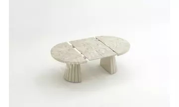 Milano Yuvarlak Kademeli Açılır Masa