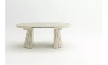 Milano Yuvarlak Kademeli Açılır Masa