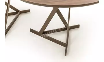 Pisagor Yuvarlak Orta Sehpa