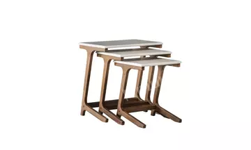 Point Ekru Zigon Sehpa