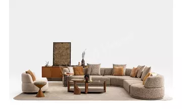 Statue Köşe Koltuk 235 * 335 Cm