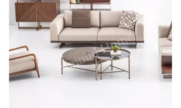 Balance Yuvarlak Orta Sehpa Seti