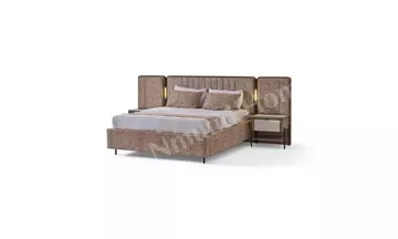 Moka Kiremit Bazalı Karyola 180 x 200