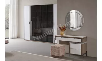 Moka Kiremit 6 Kapaklı Yatak Odası