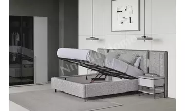 Moka Gri 6 Kapaklı Yatak Odası