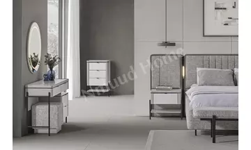 Moka Gri 6 Kapaklı Yatak Odası