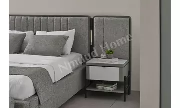 Moka Yeşil Köşe Dolaplı Yatak Odası