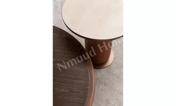 İcon Yan Sehpa Traverten