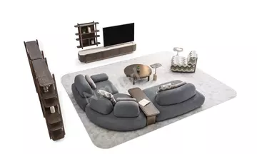 Morphose Köşe Koltuk 267 x 317 Cm