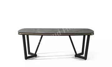 Tesla Siyah Masa & Sandalye Takımı