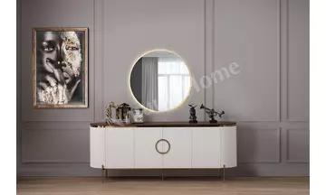 Tesla Ekru Yemek Odası