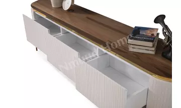 Tesla Ekru Televizyon Ünitesi