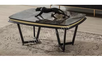 Tesla Siyah Orta Sehpa