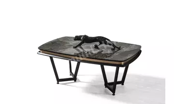 Tesla Siyah Orta Sehpa