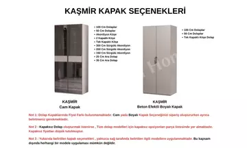 Kaşmir 6 Kapaklı Yatak Odası