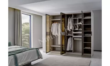 Kaşmir 6 Kapaklı Yatak Odası