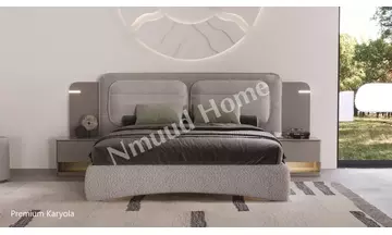 Dolunay Bazalı Panolu Premium Karyola 160 X 200