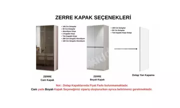 Zerre Köşe Dolaplı Yatak Odası
