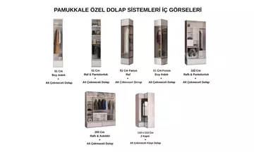 Pamukkale 6 Kapaklı Yatak Odası