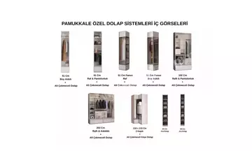 Pamukkale 6 Kapaklı Yatak Odası