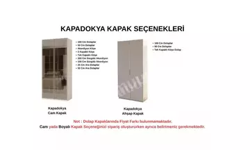 Kapadokya Köşe Dolaplı Yatak Odası