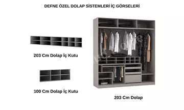 Defne 6 Kapaklı Yatak Odası