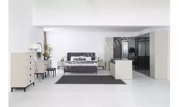 Defne Köşe Dolaplı Yatak Odası