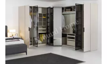 Defne Köşe Dolaplı Yatak Odası