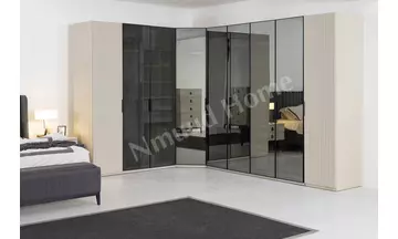 Defne Köşe Dolaplı Yatak Odası