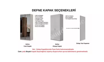 Defne 6 Kapaklı Yatak Odası