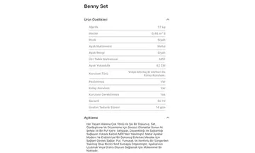 Beny Orta Sehpa Seti