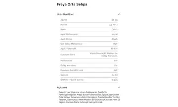 Freya Orta Sehpa