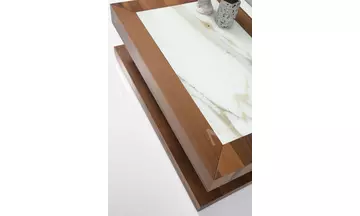 Milano Beyaz Orta Sehpa