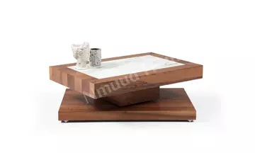 Milano Beyaz Orta Sehpa