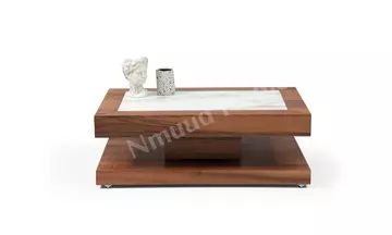 Milano Beyaz Orta Sehpa