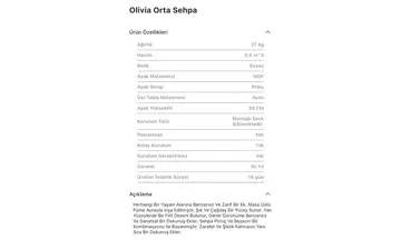 Pablo Ceviz Orta Sehpa