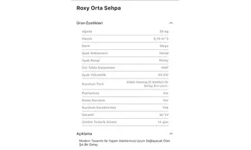 Roxy Orta Sehpa