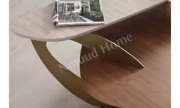 Solid Traverten Orta Sehpa