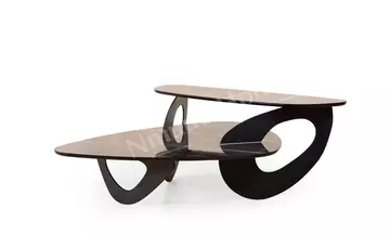 Solid Siyah Orta Sehpa