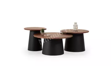 Tola Ceviz, Siyah Orta Sehpa Seti