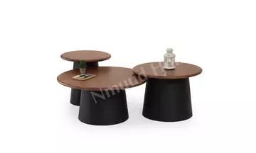 Tola Ceviz, Siyah Orta Sehpa Seti