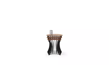 Carmen Ceviz, Siyah Zigon Sehpa