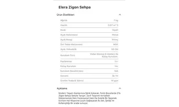 Elera Zigon Sehpa