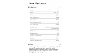 Grade Zigon Sehpa